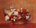 Flores en un cuenco Henri Fantin Latour
